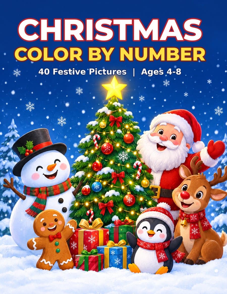 Christmas Color by Number